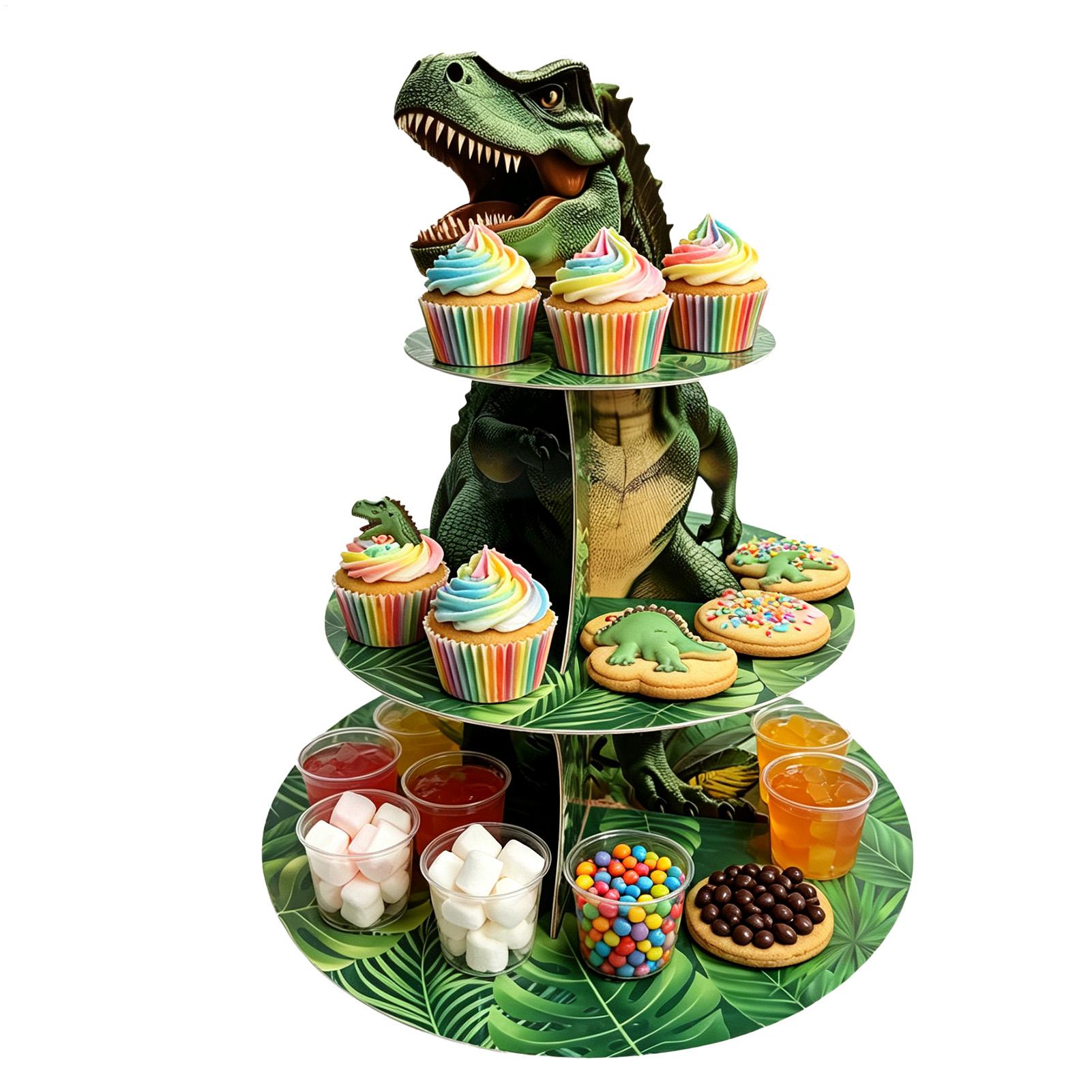 Cupcake Stand Tier - Stojak na ciasteczka 3-poziomowy w kształcie