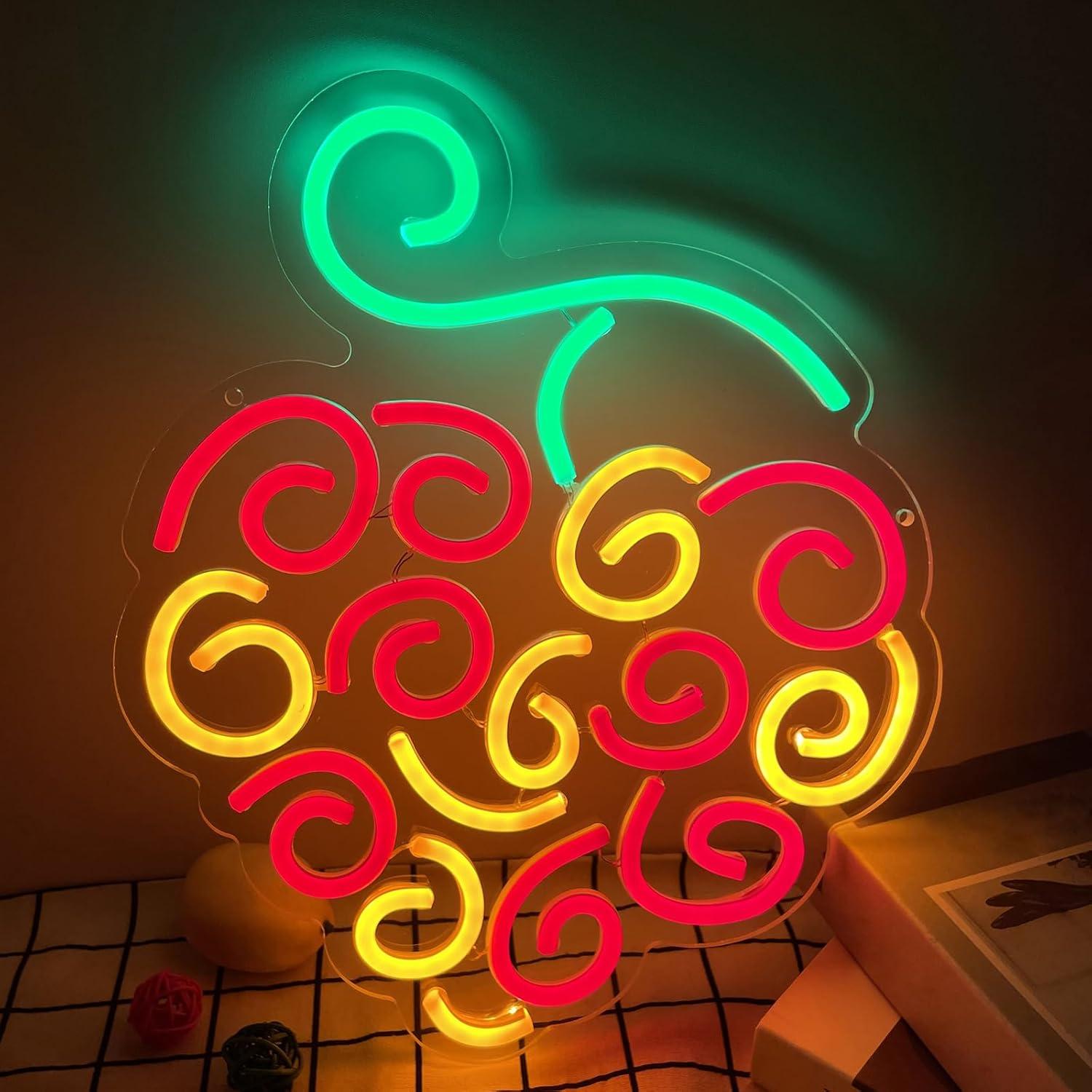 Neon Sign Party - Cyber Fruit Neonowy Znak LED USB