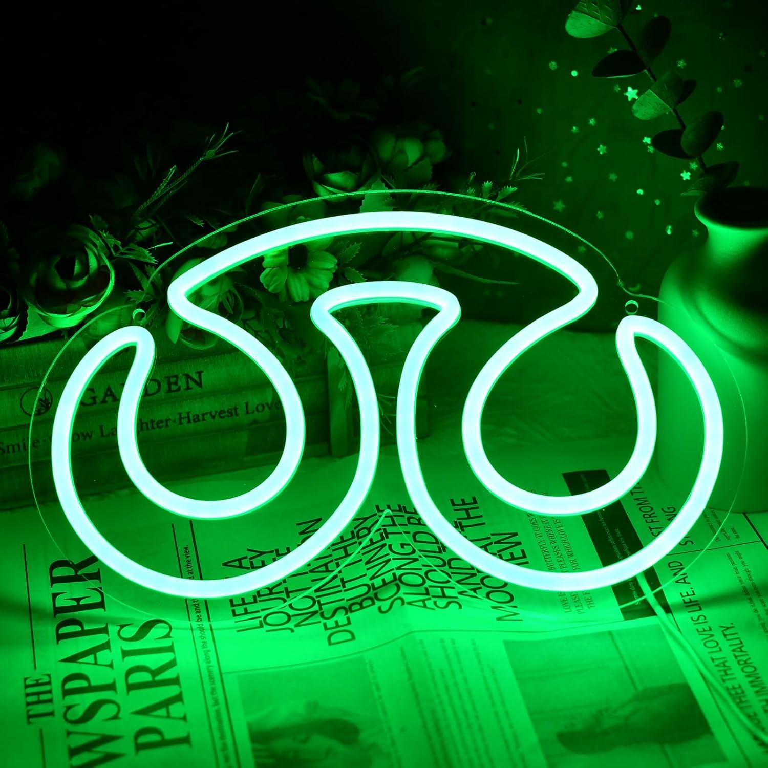 Neon Sign Party - Neonowy Znak Gaming Scholar, Zasilany przez