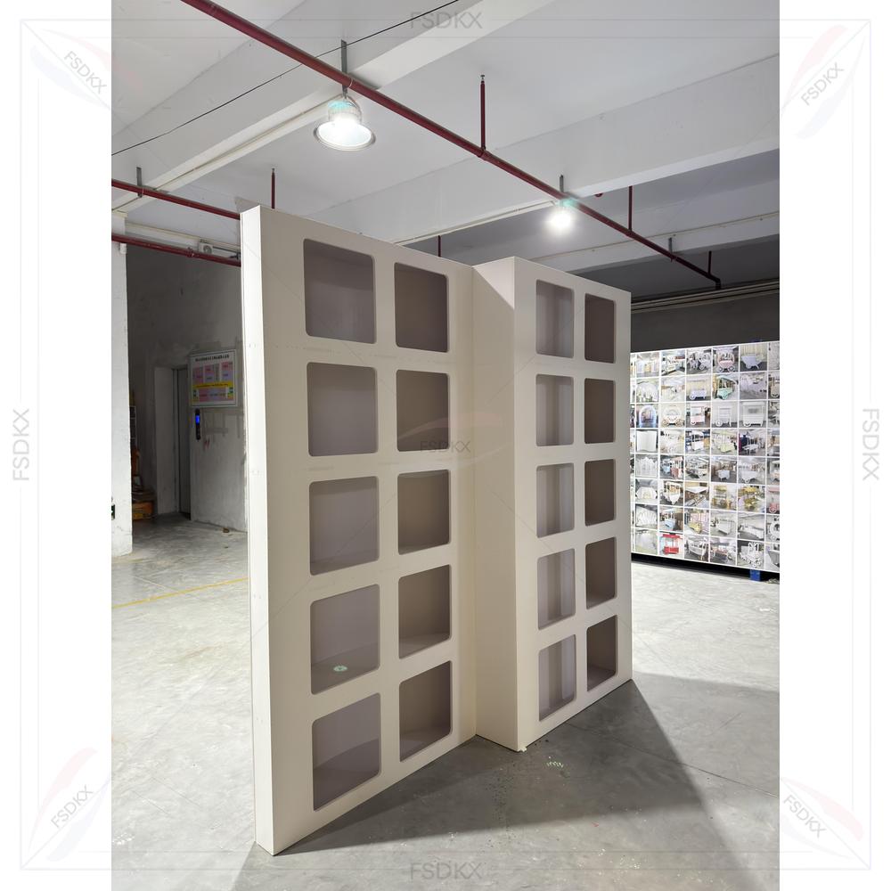 Party Event Supplier - Nowy Projekt PVC Tło Ślubne Białe