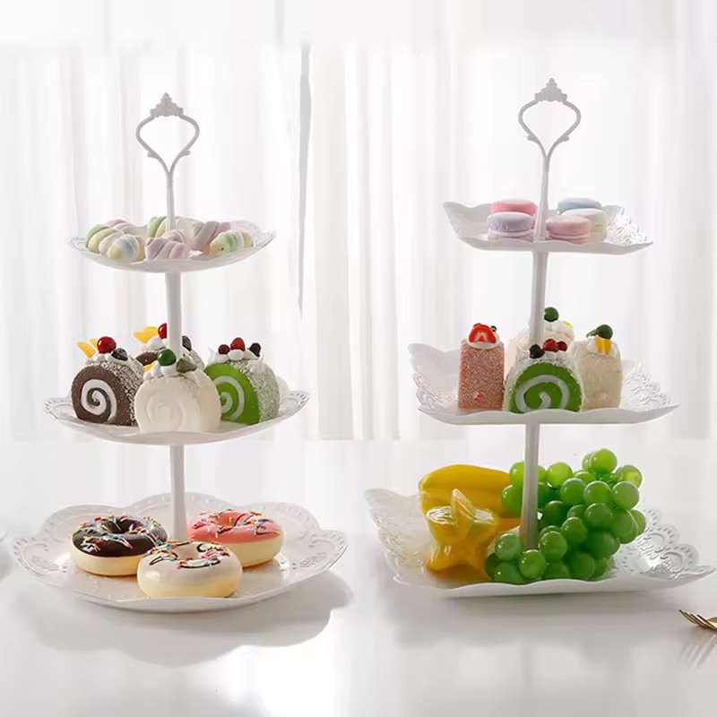 Cupcake Stand Tier - 3-poziomowy stojak na ciasto, ekspozytor na