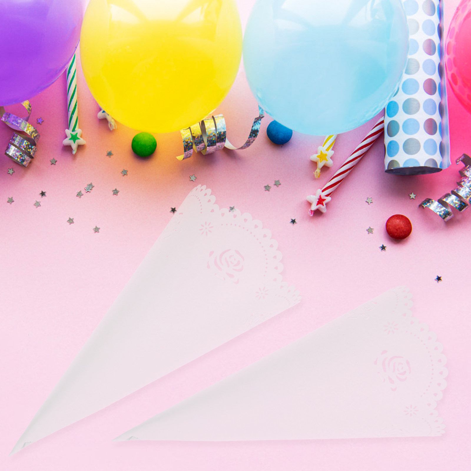 Papercraft Supply Confetti - 20 sztuk pustych stożków na konfetti