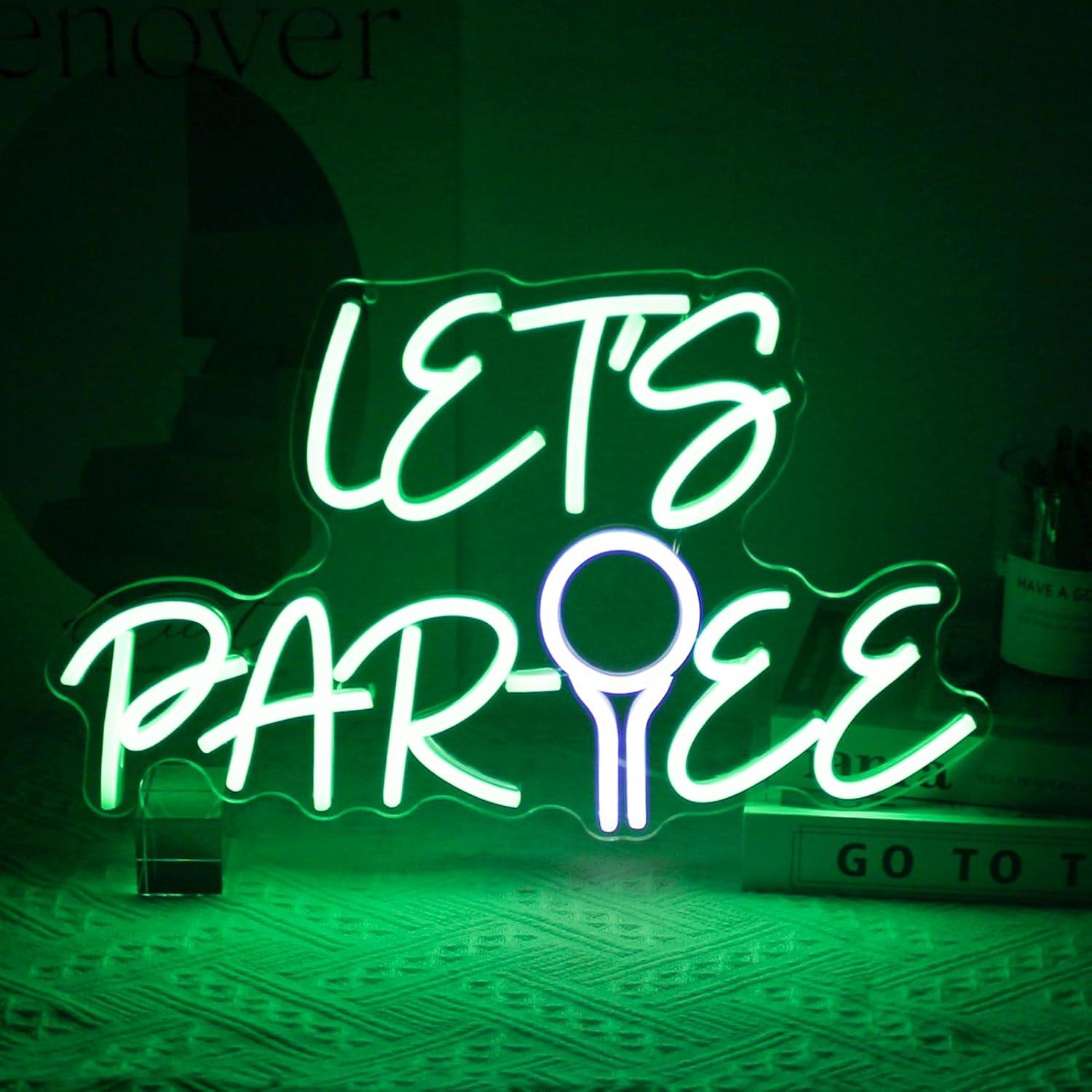 Neonowy Znak Let's Par Tee Pił – Neon Sign Party recenzja i cena