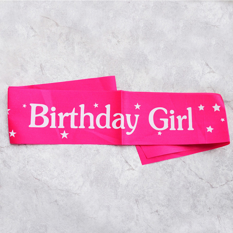 Urodzinowa dziewczyna Wstążki  – Birthday Sash Glitter recenzja i cena