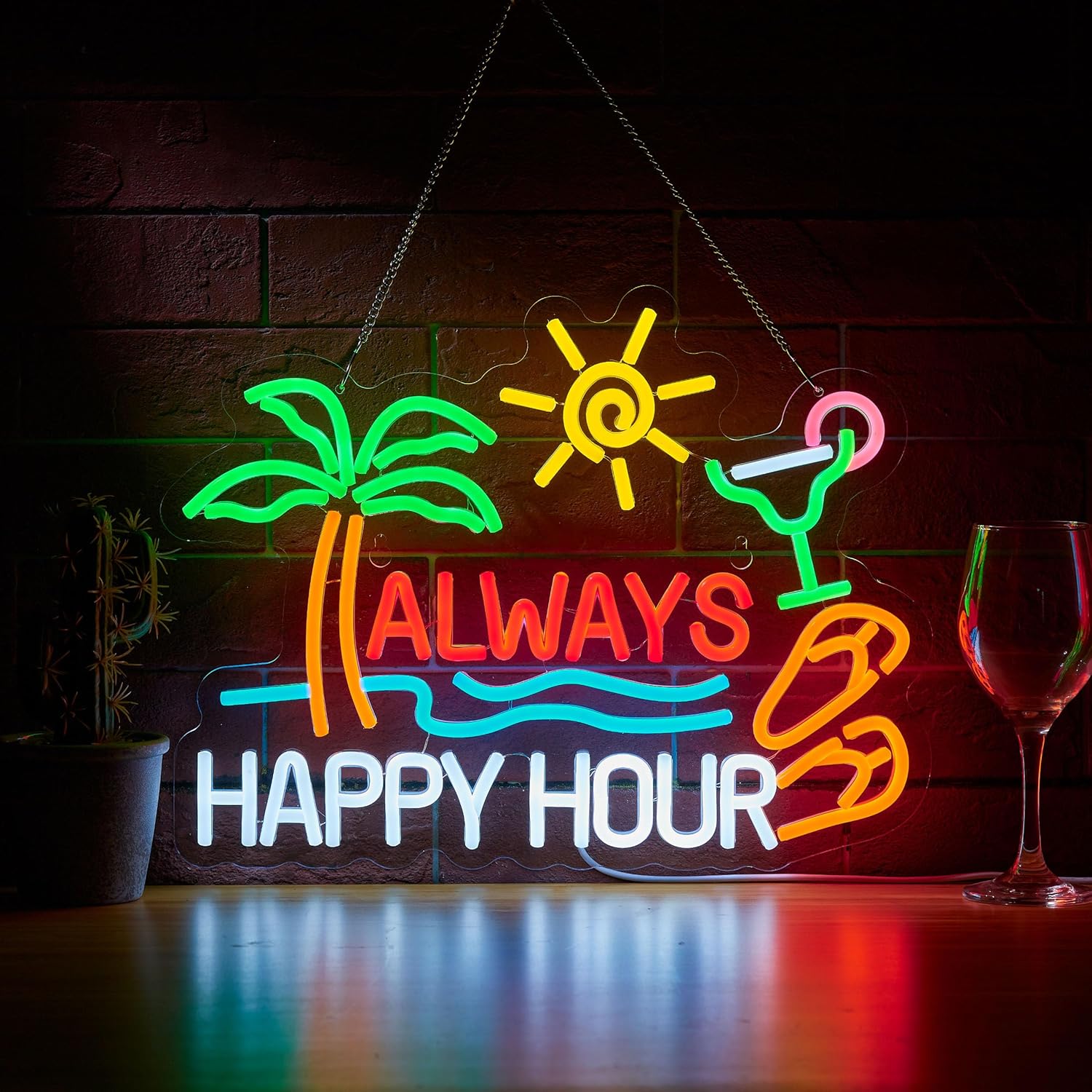 Zawsze Happy Hour Bar Piwny Ne – Neon Sign Party recenzja i cena