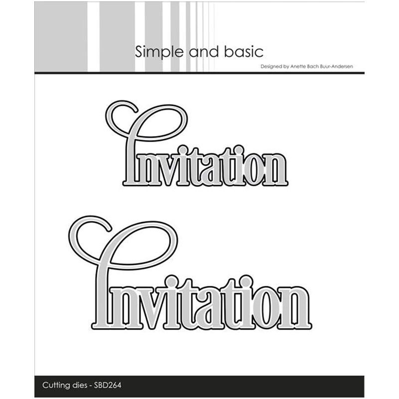 Zaproszenie słowa wykrojniki d – Papercraft Supply Invitation recenzja i cena
