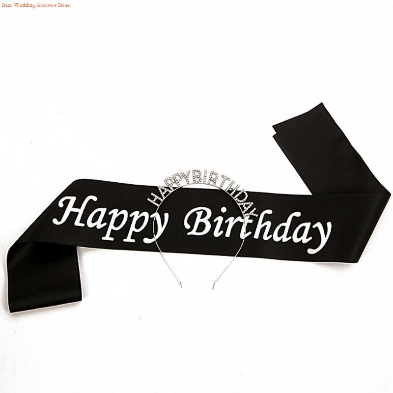 G92D 4 sztuki dekoracje na imp – Birthday Sash Glitter recenzja i cena