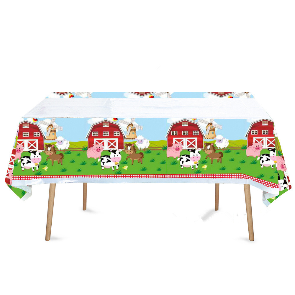 Obrus na stół z motywem zwierz – Table Cloth Disposable recenzja i cena