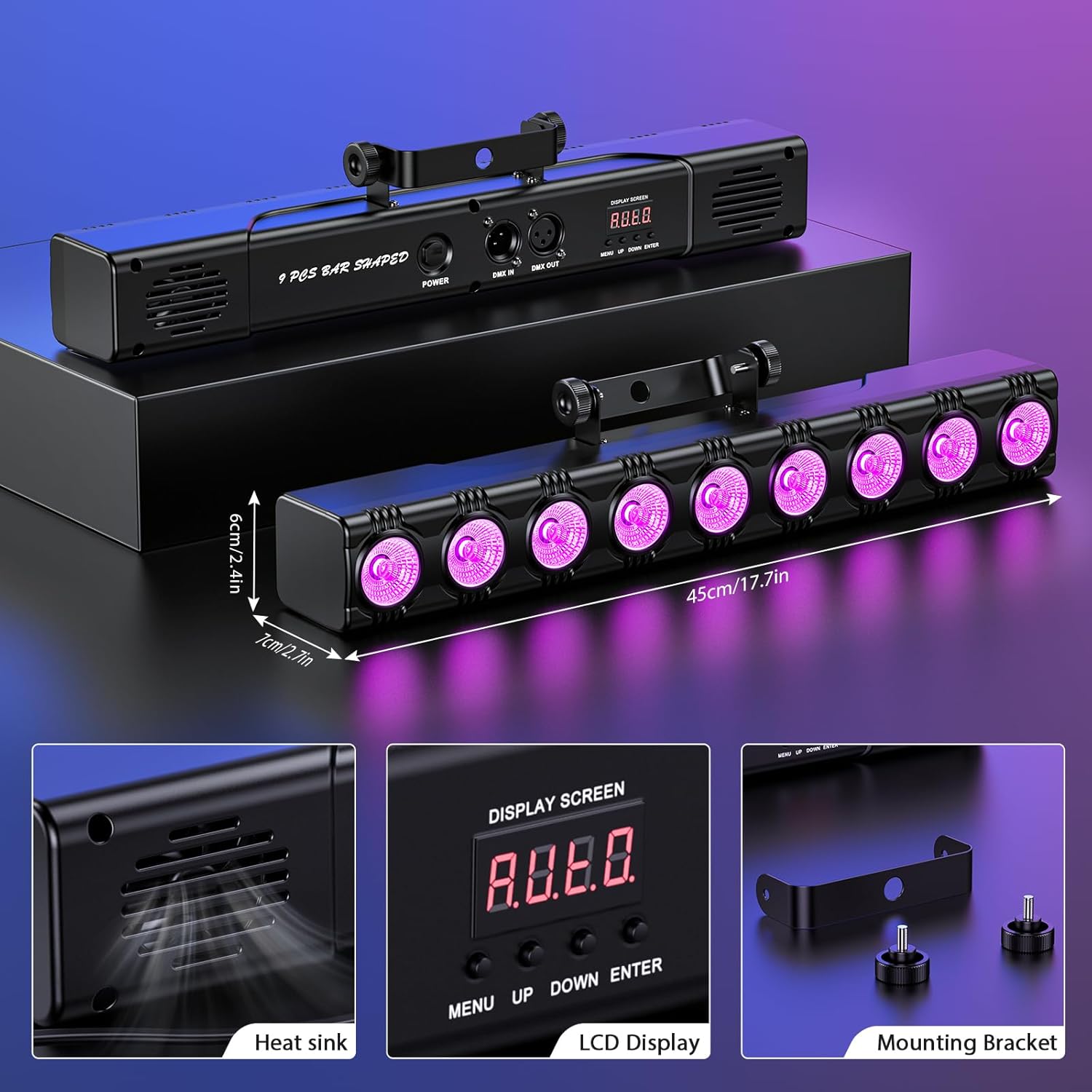 Reflektor ścienny RGB 36W do o – Event Party Dj recenzja i cena