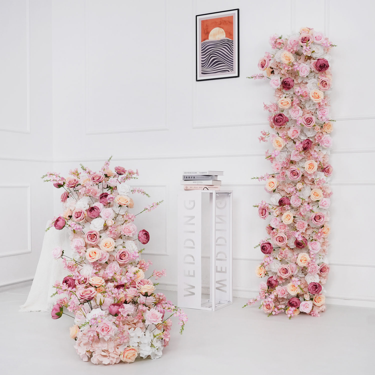 Uflower Luksusowe Sztuczne Kwi – Flower Wall Panel recenzja i cena