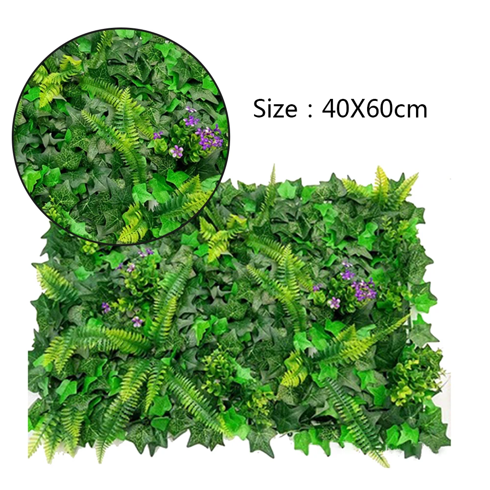 40 * 60 cm Sztuczna trawa traw – Flower Wall Panel recenzja i cena
