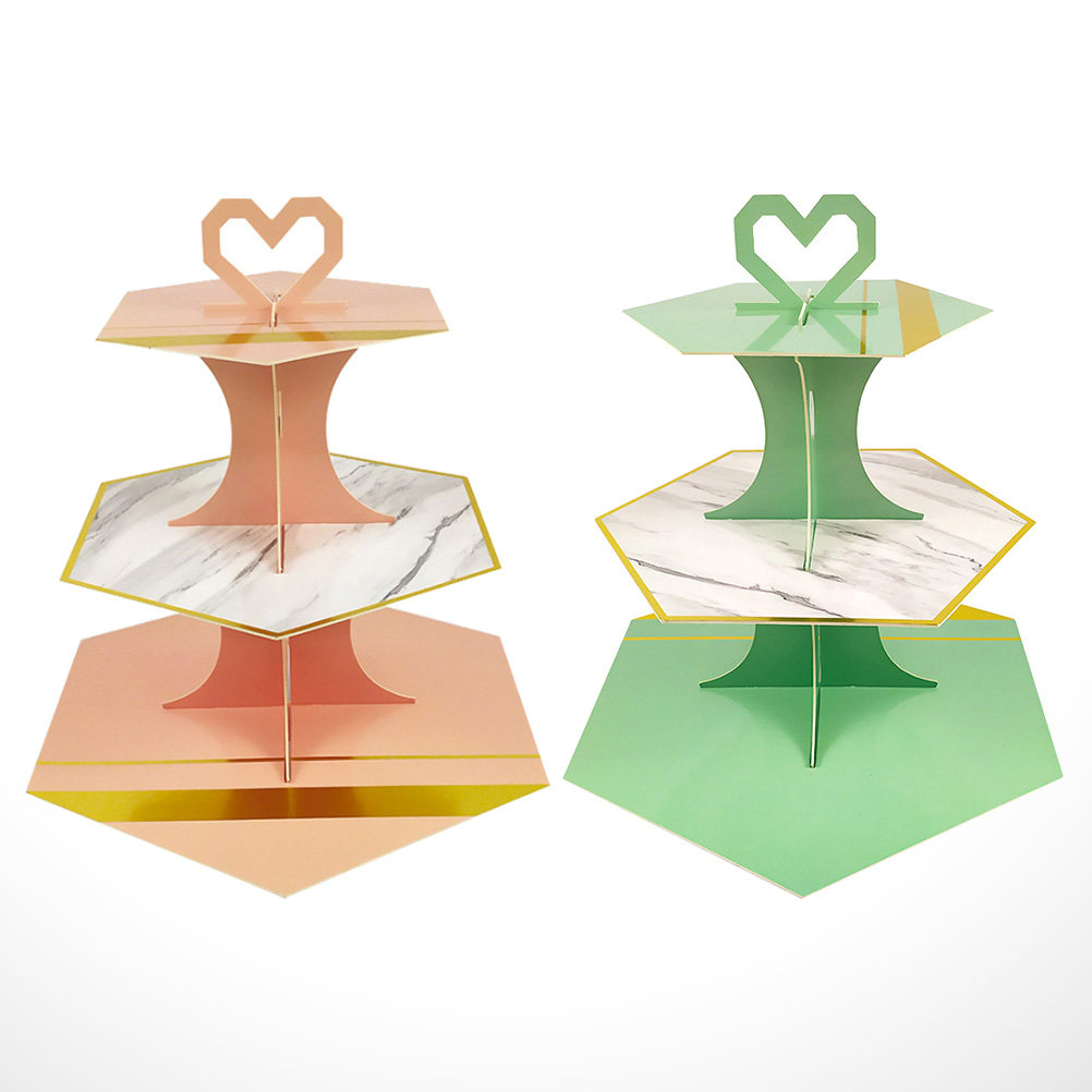 2 szt. jednorazowych sześcioką – Cupcake Stand Tier recenzja i cena