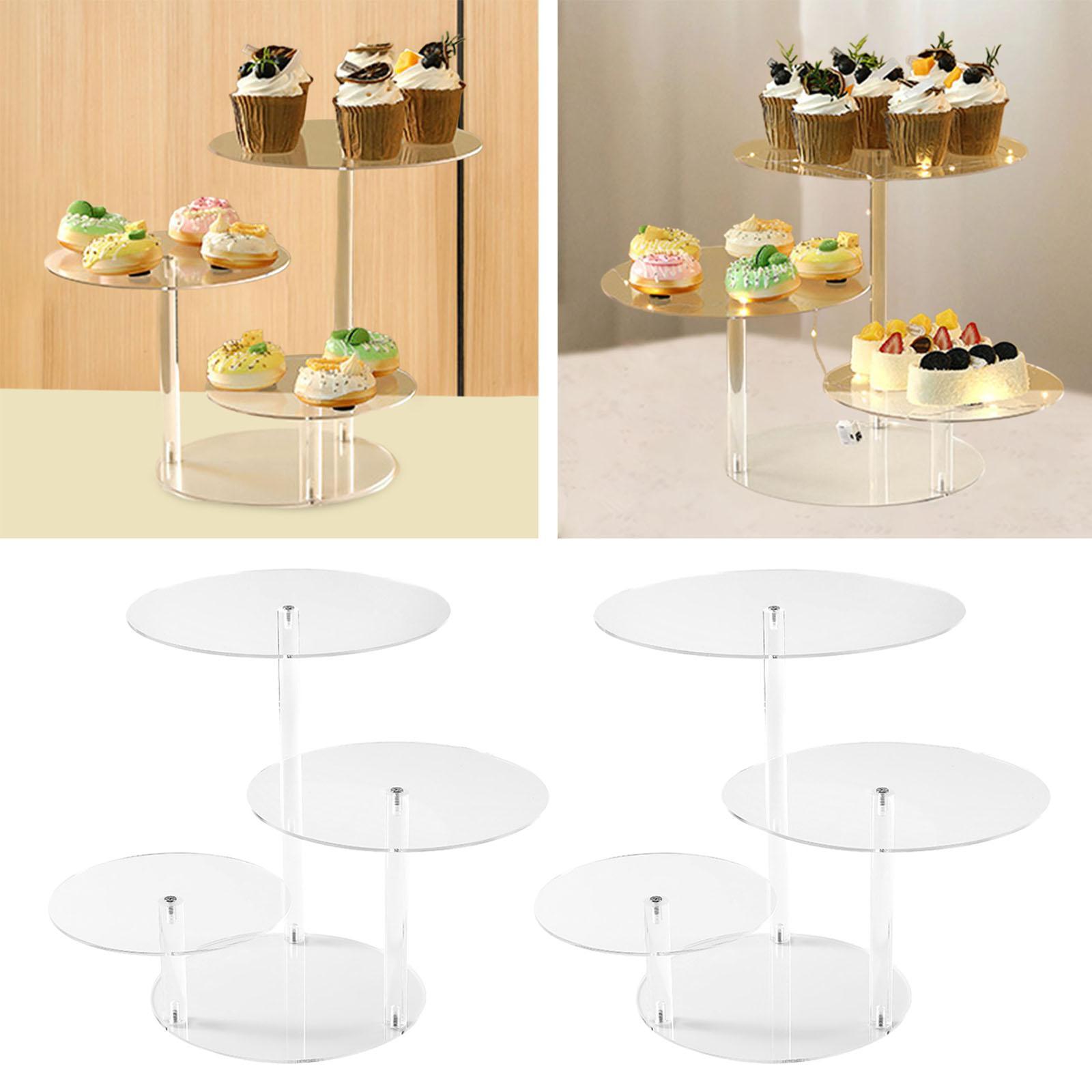 3-poziomowy akrylowy stojak na – Cupcake Stand Tier recenzja i cena