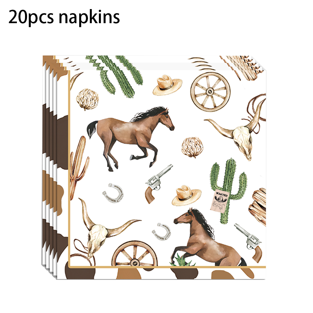 Western Cowboy Party jednorazo – Table Cloth Disposable recenzja i cena