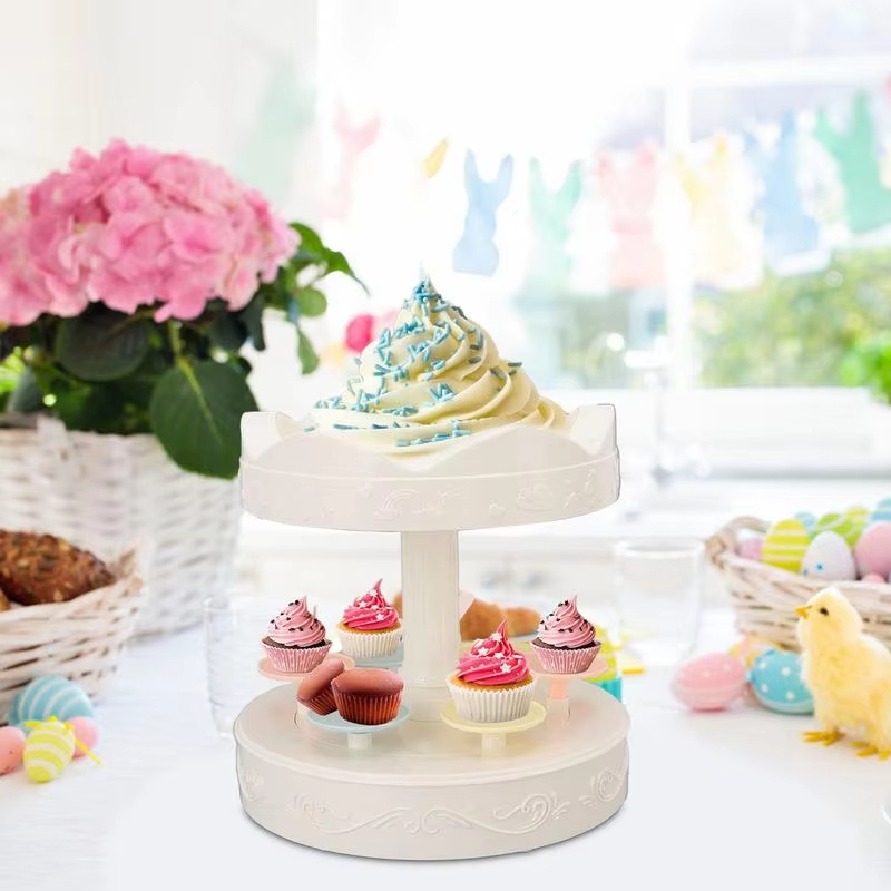 2-poziomowy automatyczny obrot – Cupcake Stand Tier recenzja i cena