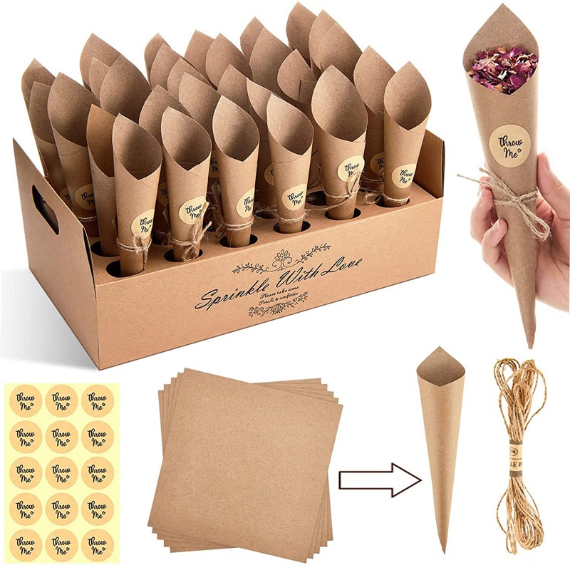 Stojak na konfetti ślubne, pud – Cotton Candy Cone recenzja i cena