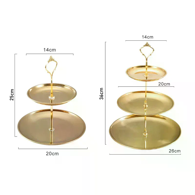 Stojak na ciasto /PFU/Silver 2 – Cupcake Stand Tier recenzja i cena