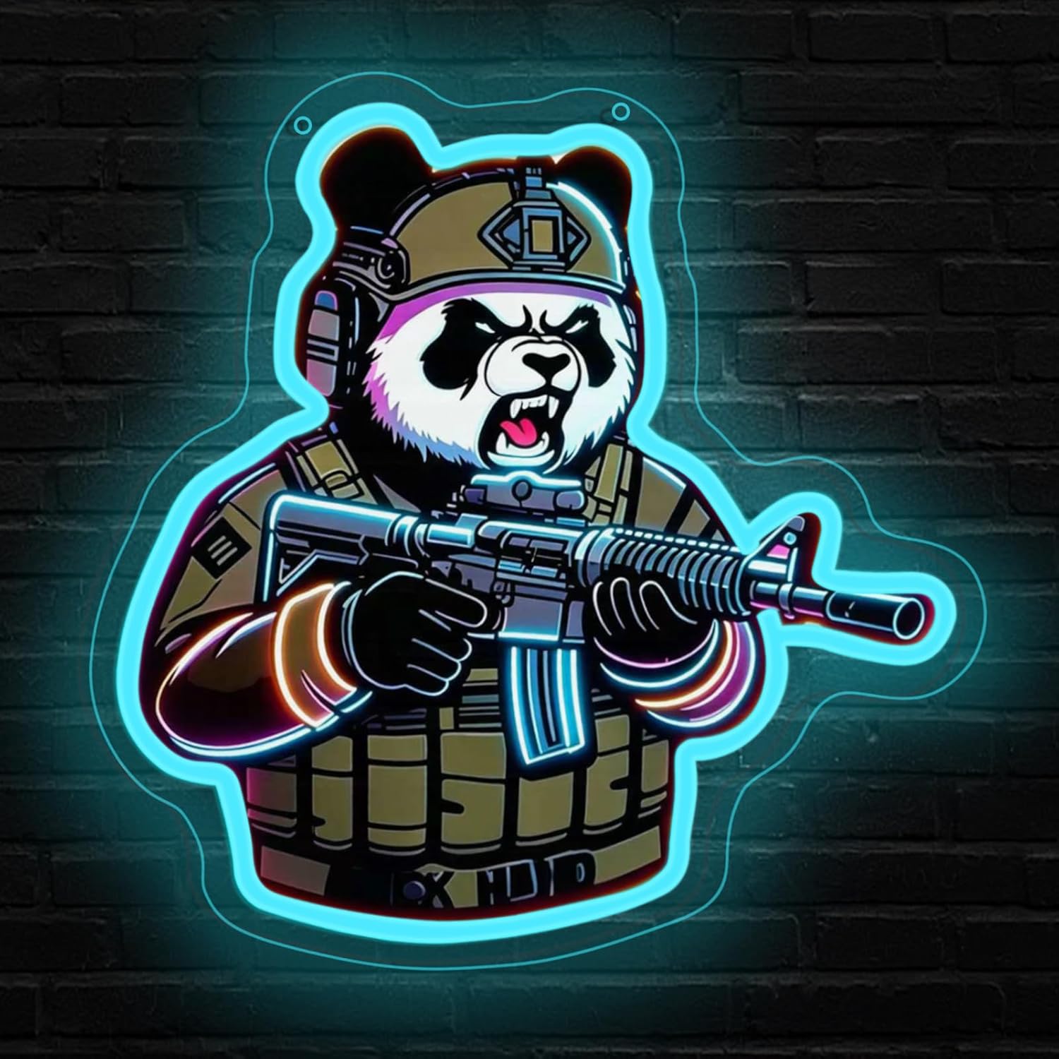 Taktyczna Panda Neonowa Lampka – Neon Sign Party recenzja i cena