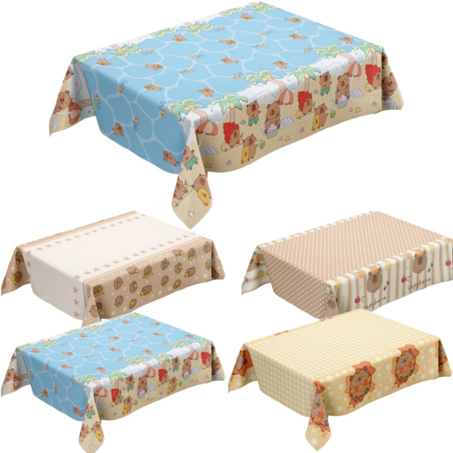 Uroczy obrus z kapibarą na uro – Table Cloth Disposable recenzja i cena